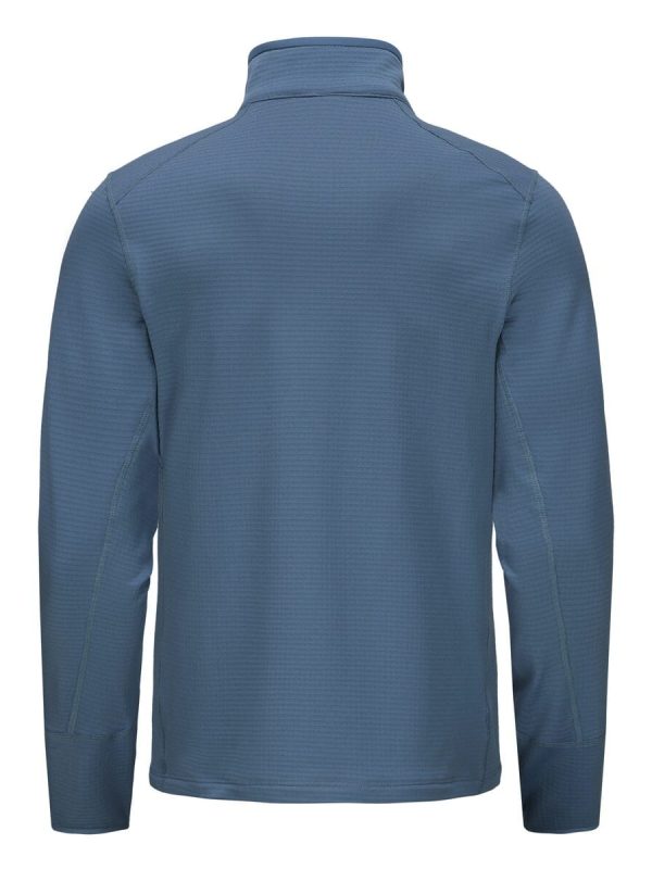 Breathable blue custom workwear jacket with high-quality fabric and ergonomic design for industrial and corporate uniforms. Perfect for customizable uniforms in various industries.