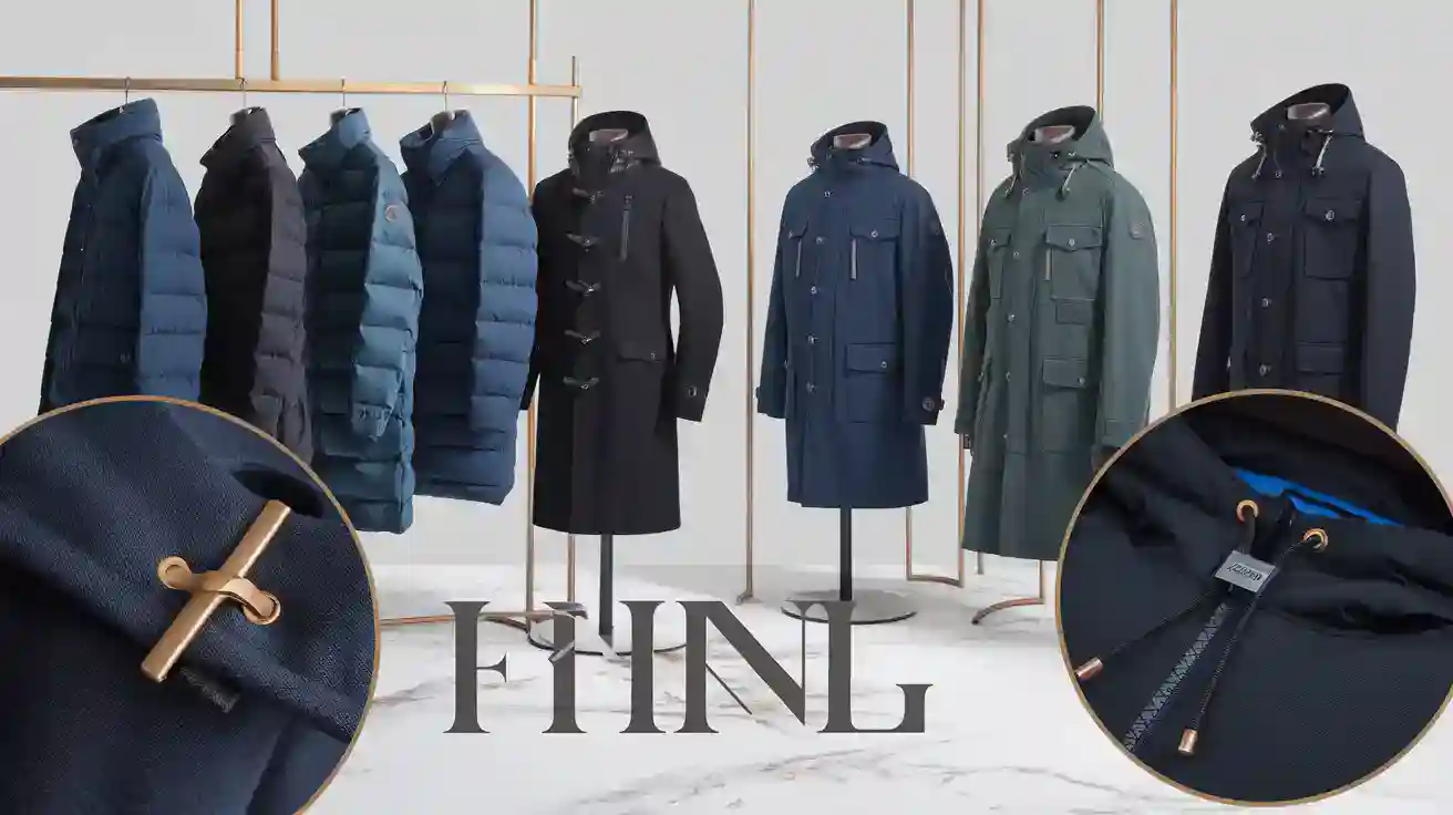 Lightweight insulated winter jackets and coats in various colors, designed for durability and comfort in workwear uniforms.