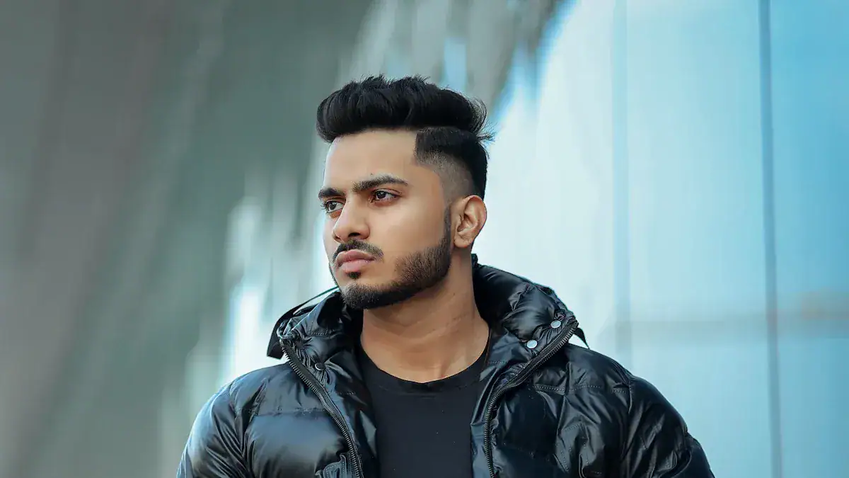 Men in stylish black jackets, showcasing custom workwear uniforms from China.