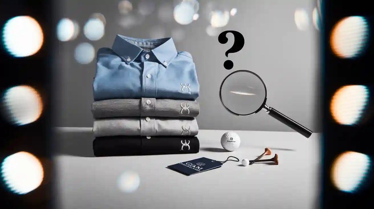 Who makes grand slam golf shirts