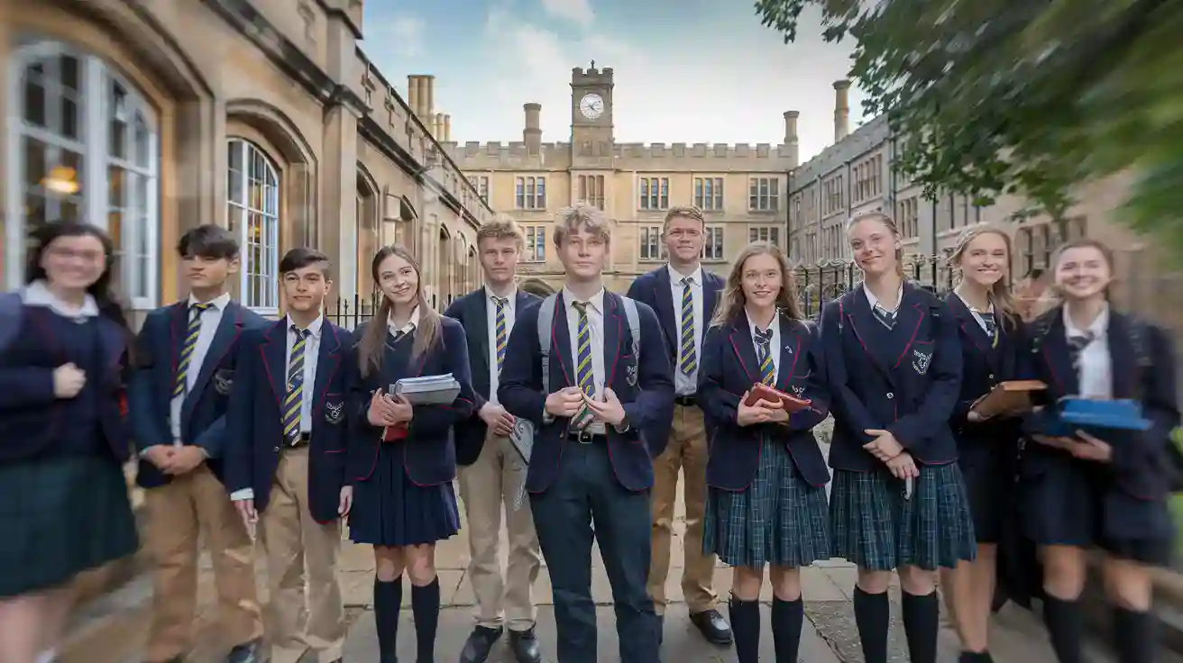 Why do British school uniforms make a difference?