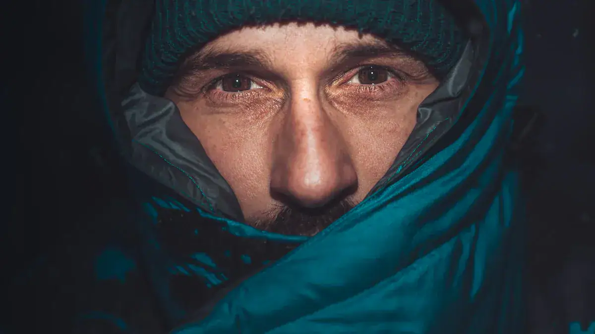 Insulation in a Mens Puffer Jacket