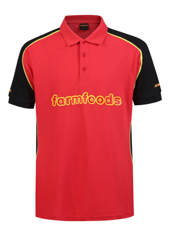 Convenience supermarket chain employee uniforms supermarket super job polo shirt