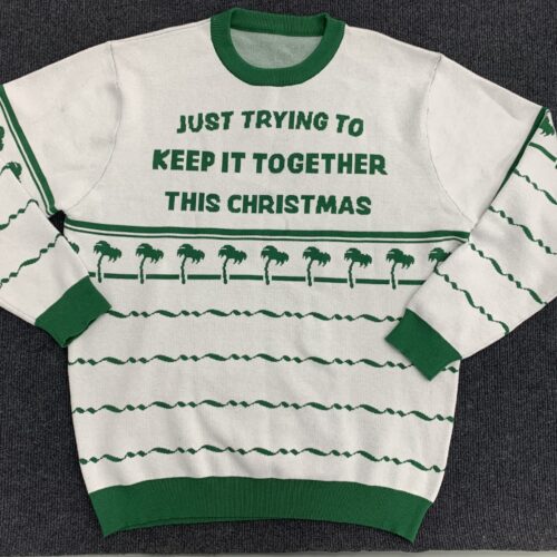 Knitted Christmas sweater