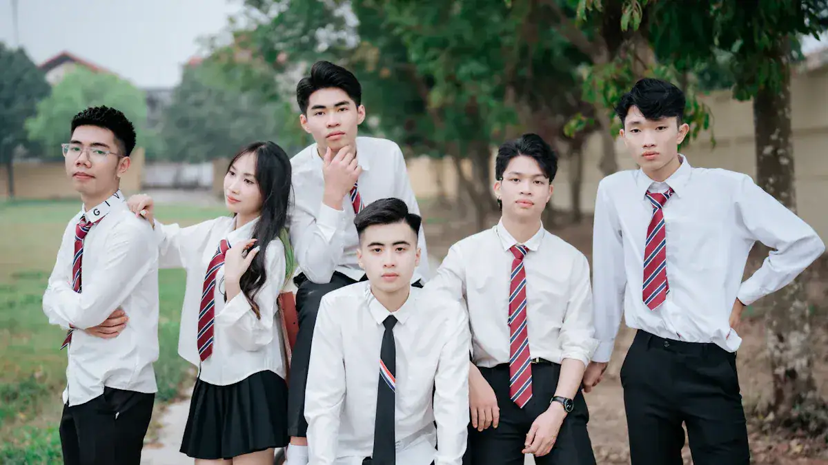 High School Uniform Sizing