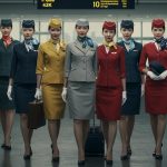 Airline stewardess uniforms around the world revealed