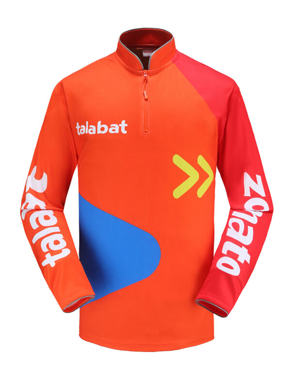 talabat takeout delivery delivery staff uniform work jacket