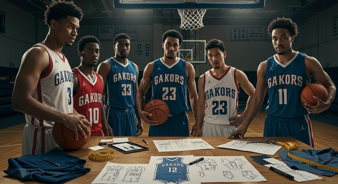 How to Design a Custom Basketball Uniform for Your Team