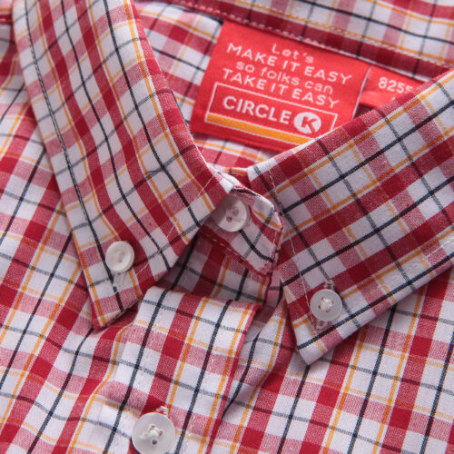 American convenience store circle K chain gas station employee uniform shirt