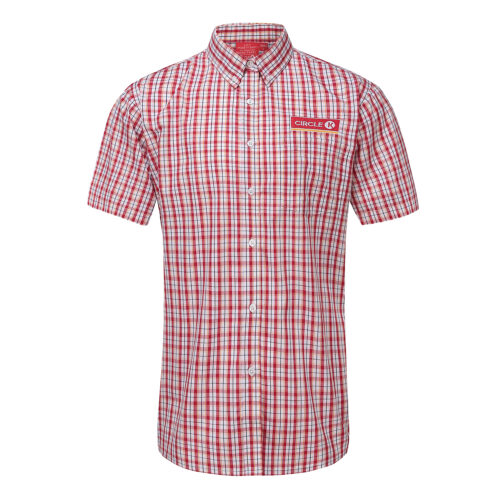 American convenience store circle K chain gas station employee uniform shirt