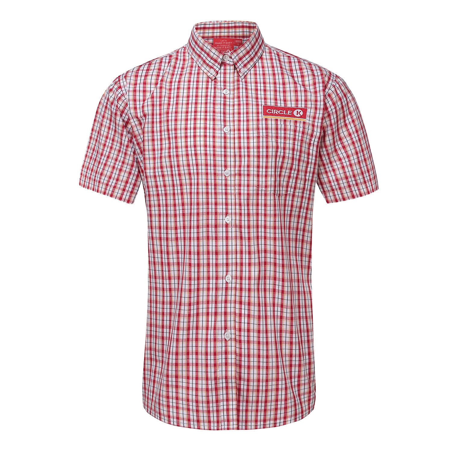 American convenience store circle K chain gas station employee uniform shirt