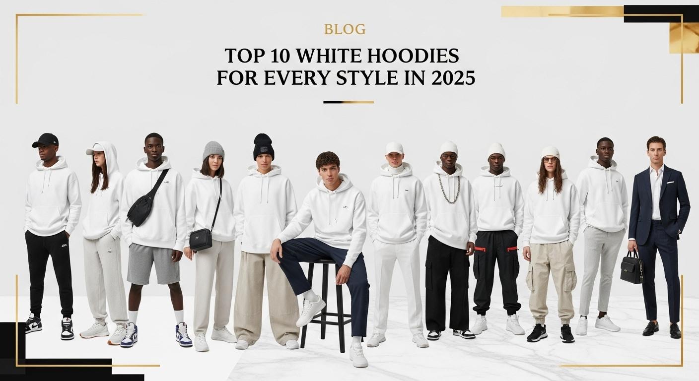 Top 10 White Hoodies for Every Style in 2025
