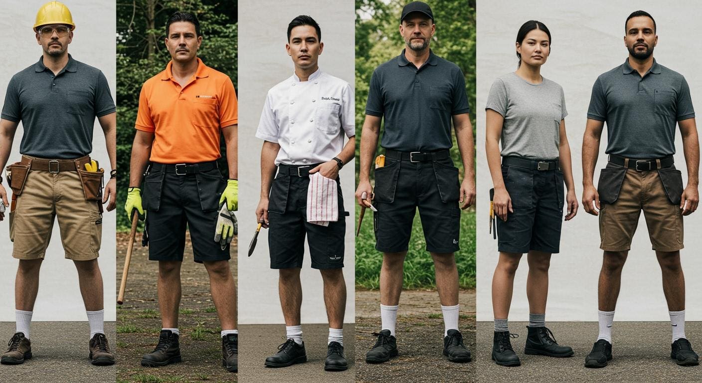 How to pick the best work shorts for your profession