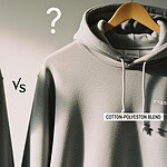 Soft polyester hoodie with a plain design and comfortable fit, ideal for casual wear or work uniforms.
