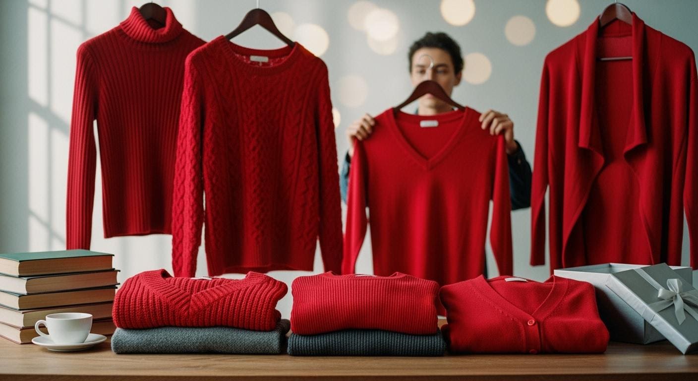 A Complete Guide to Choosing the Perfect Red Sweater for Any Occasion
