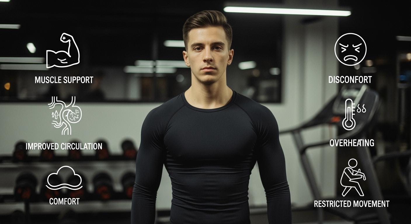 Pros And Cons Of Wearing Compression Shirts For Exercise