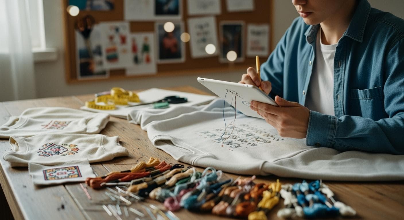 How to Design Your Own Custom Embroidered Sweatshirt
