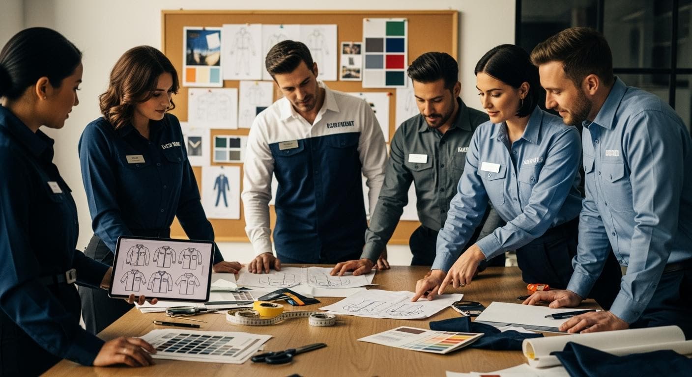 How to Plan and Design Custom Work Shirts for Your Staff