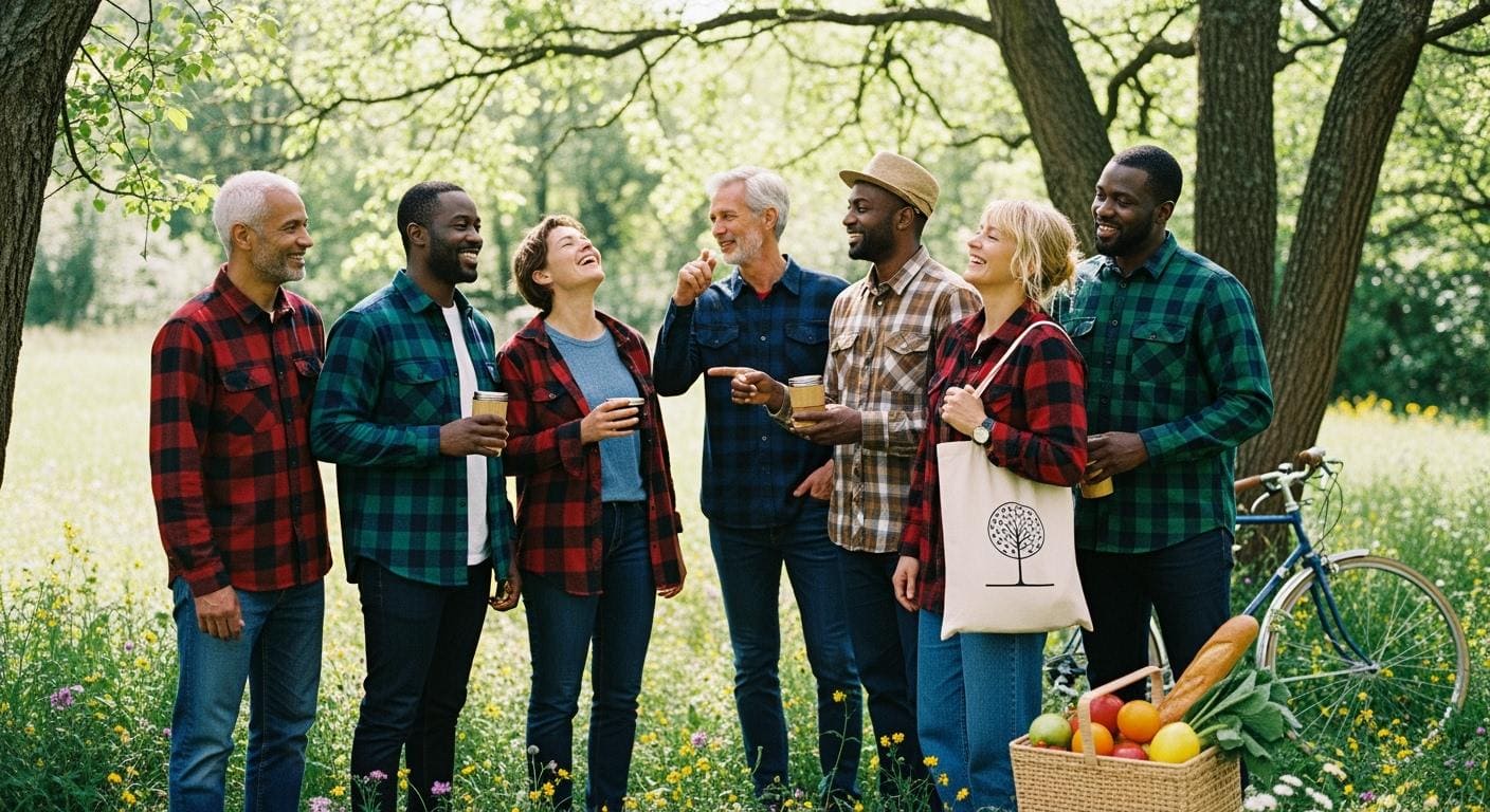 Eco-Conscious Flannel Shirts Men and Women Will Love