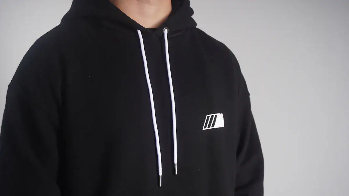 Black Sweatshirt Materials