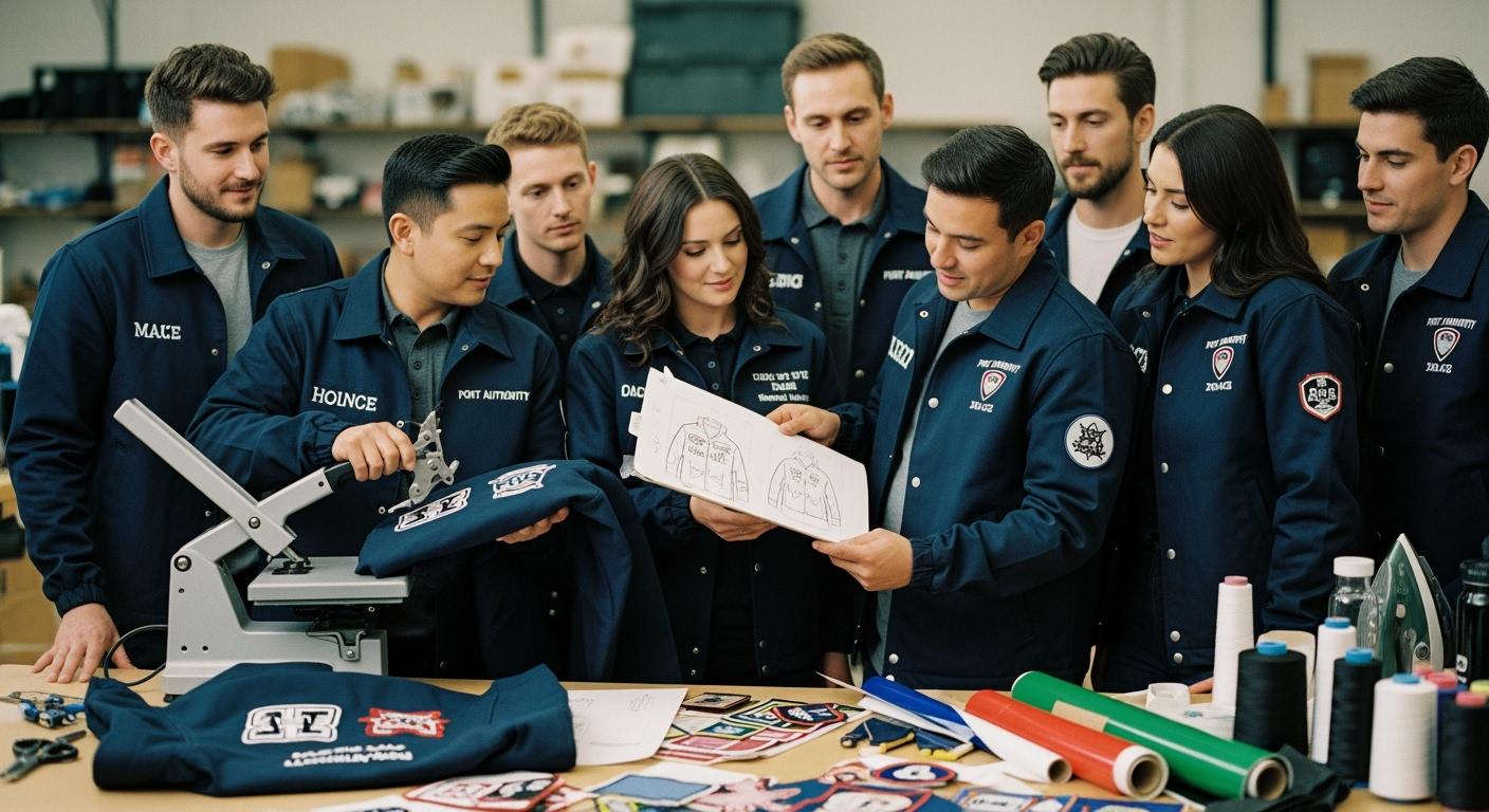 How to customize a Port Authority jacket for your team