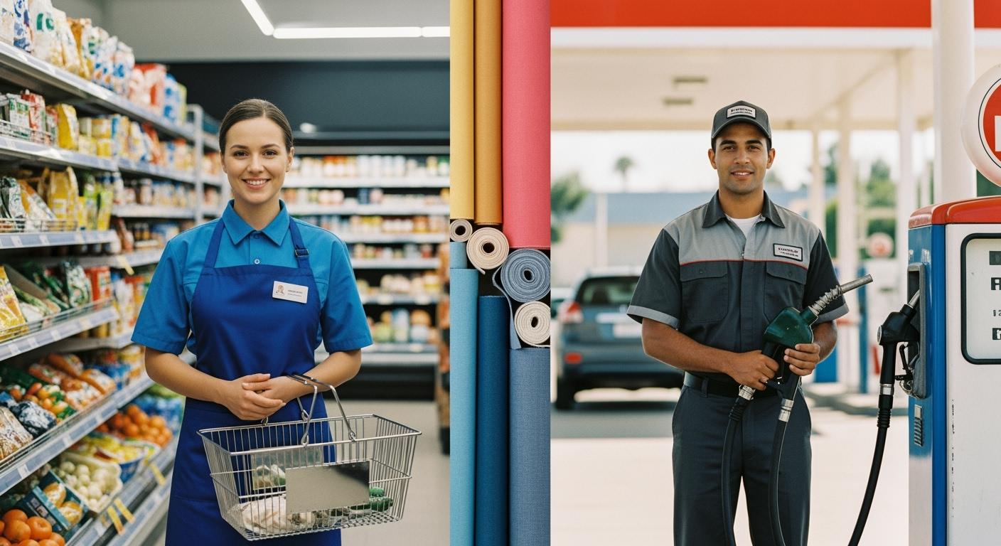 Custom Workwear Fabric: Which Material Fits Supermarket vs. Gas Station Use?