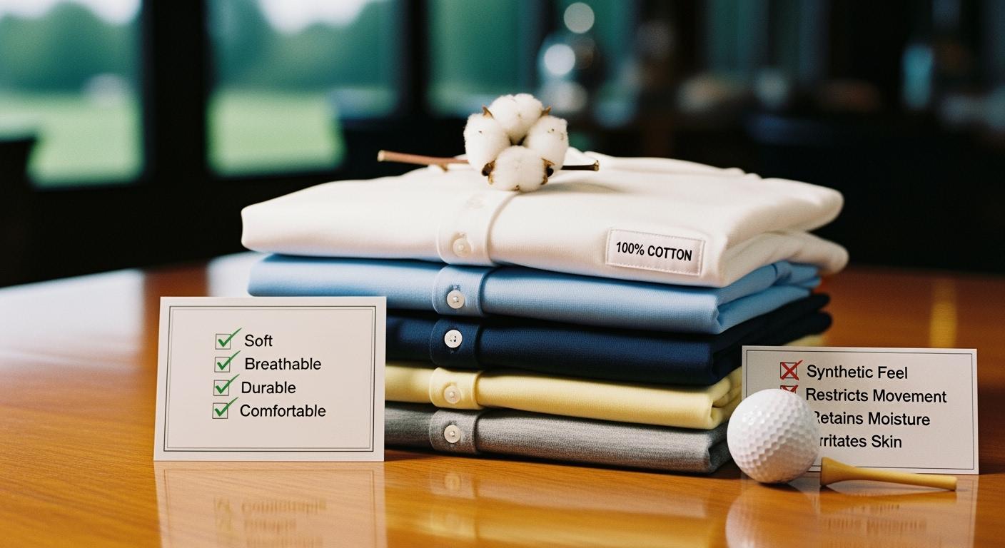 100 Percent Cotton Golf Shirts Advantages and Disadvantages Explained