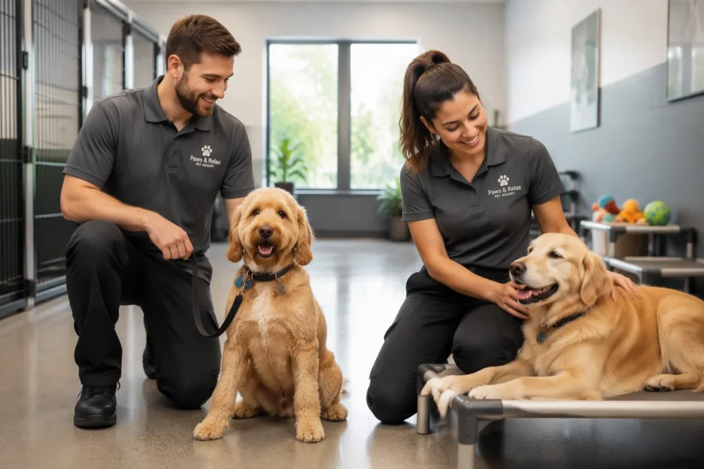 Pet Boarding Staff Uniform OEM China | Kennel & Daycare Workwear