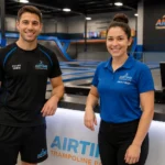 Trampoline Park Staff Uniform OEM China | Court Crew & Front Desk Workwear