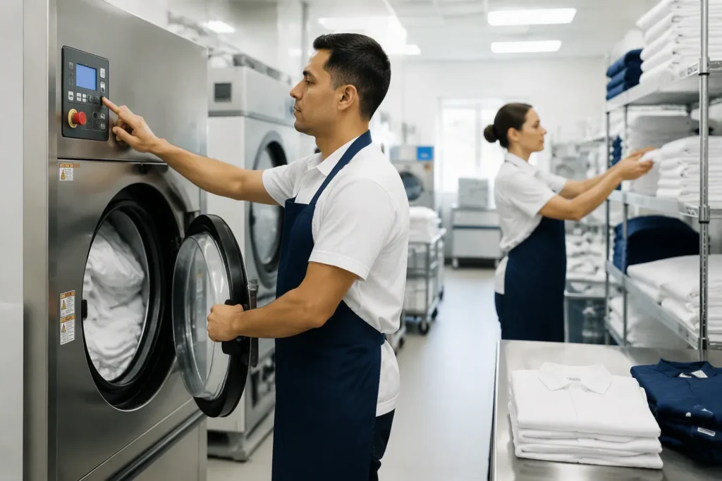 Laundry Service Uniform OEM China | Plant & Route Staff Workwear