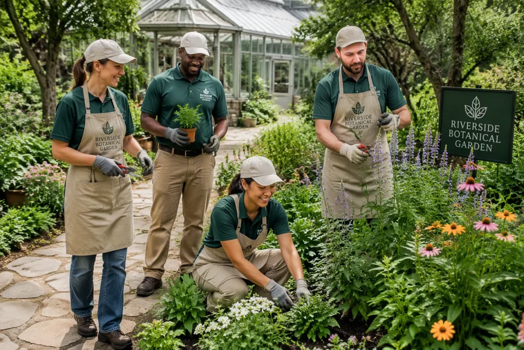 Botanical Garden Staff Uniform OEM China | Branded Garden Workwear