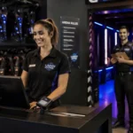 Laser Tag Staff Uniform OEM China | Arena Crew and Front Desk Workwear