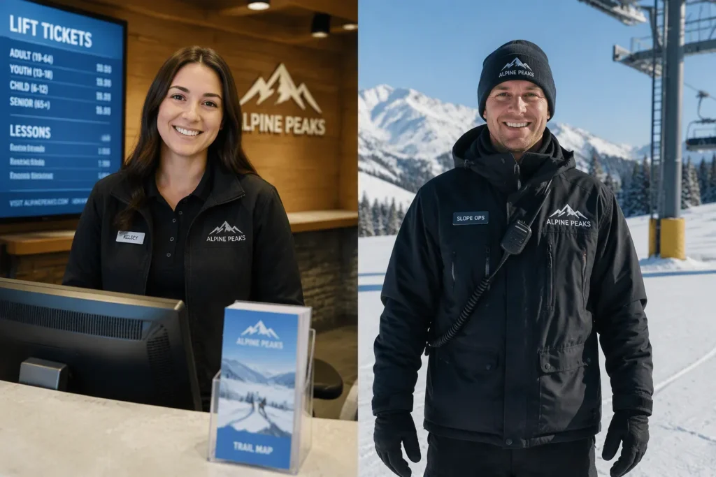 What Ski Resort Staff Uniform OEM China Covers
