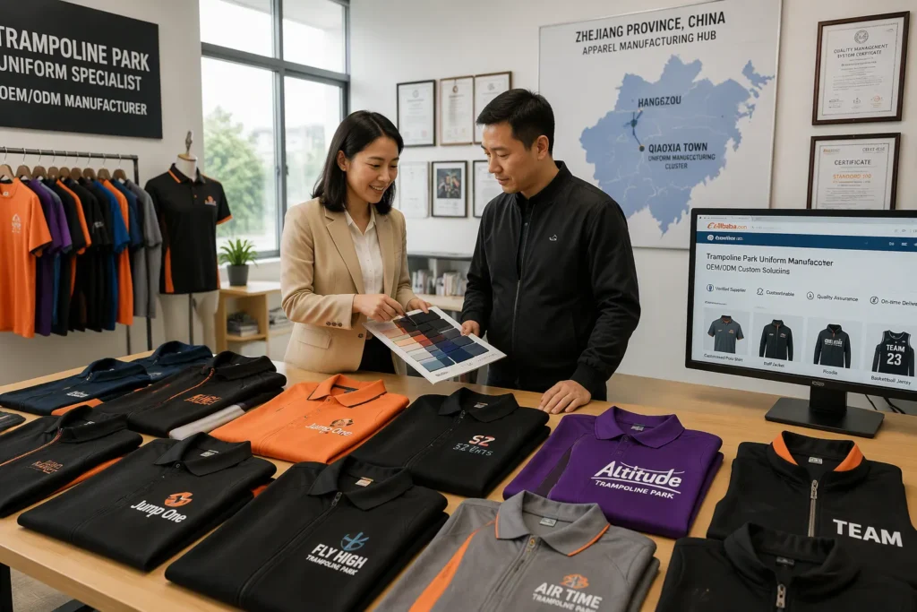 Find Trampoline Park Staff Uniform OEM China Suppliers