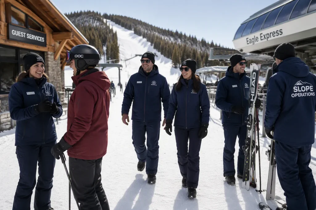 Ski Resort Staff Uniform OEM China | Guest Services & Slope Operations Apparel