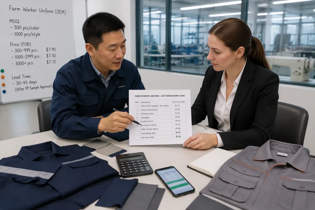 Cost and Minimum Order Quantities