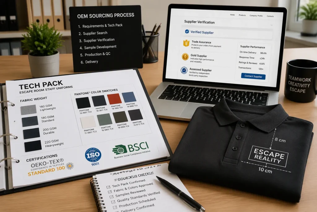 Step-by-Step OEM Sourcing Process