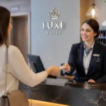 Hotel Front Desk Uniform OEM China | Branded Reception Workwear