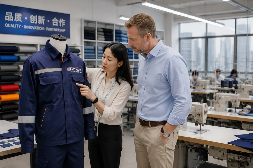 How to Choose an OEM Uniform Manufacturer in China for Your Moving Company