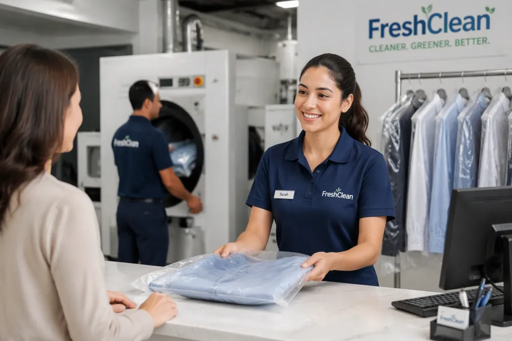 Why OEM China Dry Cleaning Uniforms Are the Smart Choice for Counter and Plant Staff Workwear
