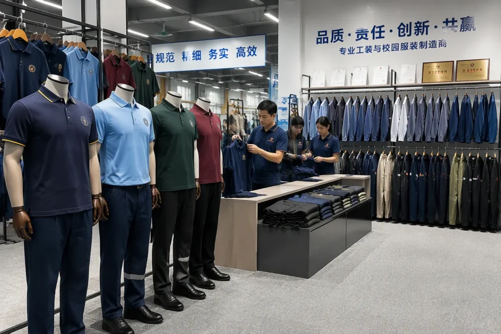 University Campus Facilities Uniform OEM China | Adult Operations Apparel