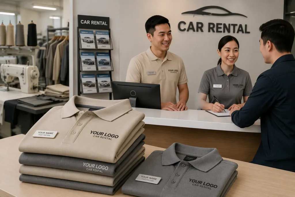 Why Choose Car Rental Desk Uniform OEM China