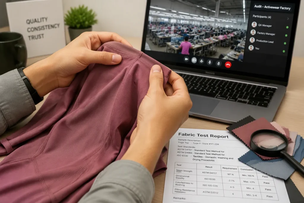 How to Evaluate a Private Label Yoga Clothing Manufacturer