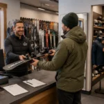 Ski Rental Shop Uniform OEM China | Branded Counter & Fitting Staff Workwear