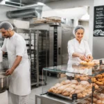 Bakery Production Uniform OEM China | Plant & Counter Staff Workwear