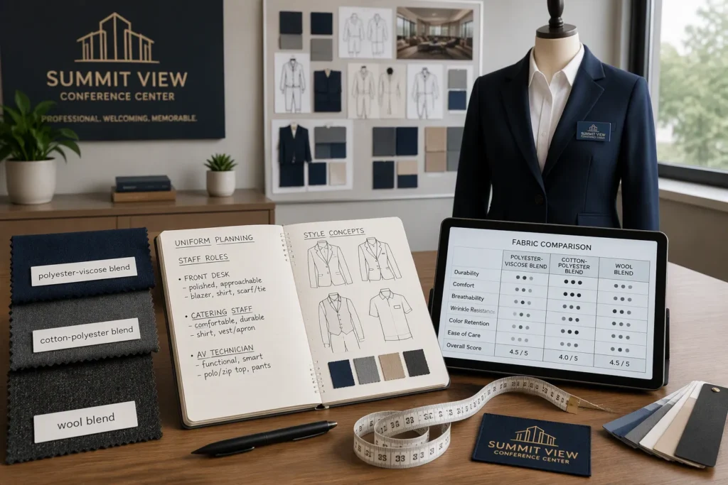 Define Your Uniform Customization Needs