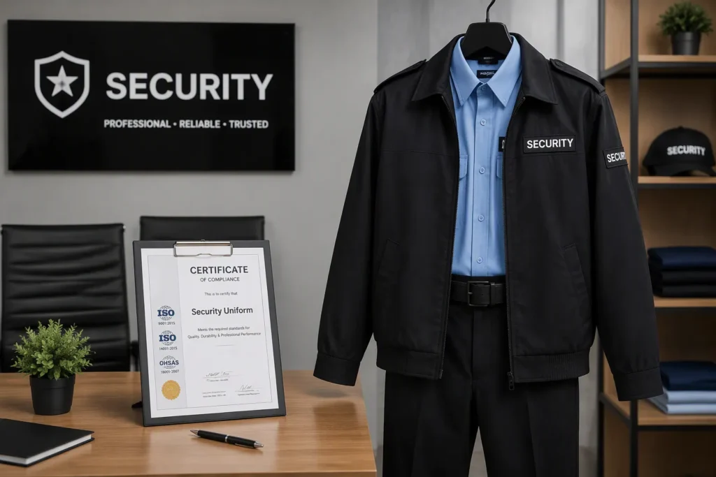 Key Factors When Choosing a Security Uniform Supplier