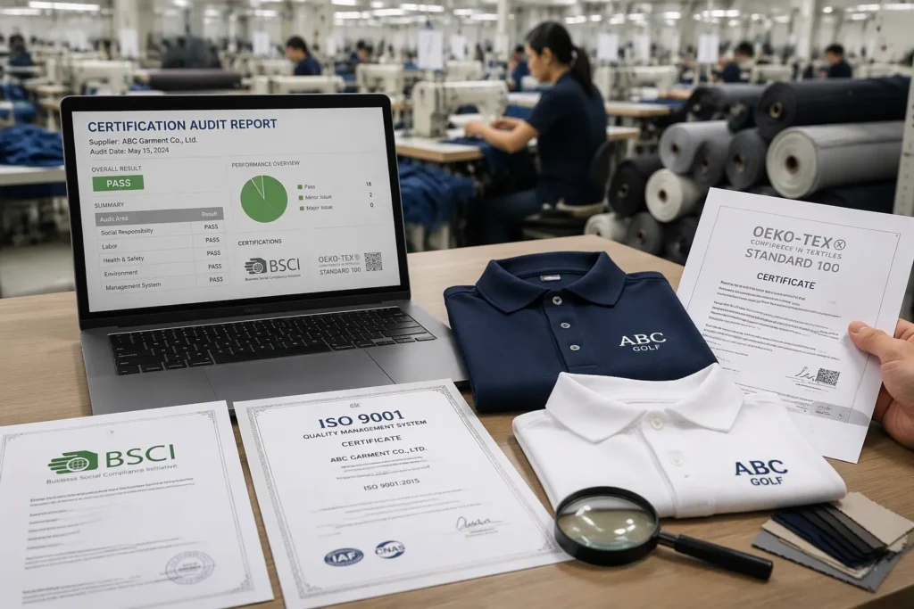 Choosing a Golf Course Uniform OEM in China