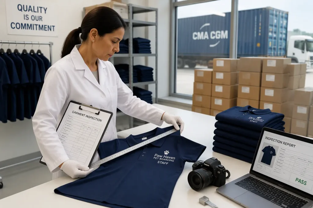 Quality Control and Shipping for China Factory Orders