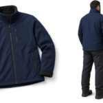 Custom softshell jacket OEM workwear for corporate fleets